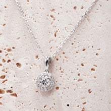 Load image into Gallery viewer, Montevalle Necklace Round Diamond
