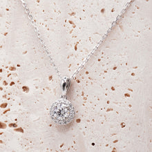 Load image into Gallery viewer, Montevalle Necklace Round Moissanite
