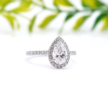 Load image into Gallery viewer, Montevalle Pavé Pear Diamond
