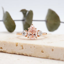 Load image into Gallery viewer, Siena Pear Rosé Lab Diamond 1.02ct FIP VS1 Ex IGI 18K Rose Gold
