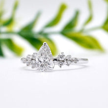 Load image into Gallery viewer, Ellia Pear Moissanite
