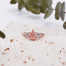 Load image into Gallery viewer, Siena Pear Rosé Pink Diamond
