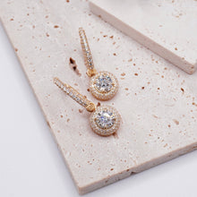 Load image into Gallery viewer, Maria Dangling Earrings Diamond
