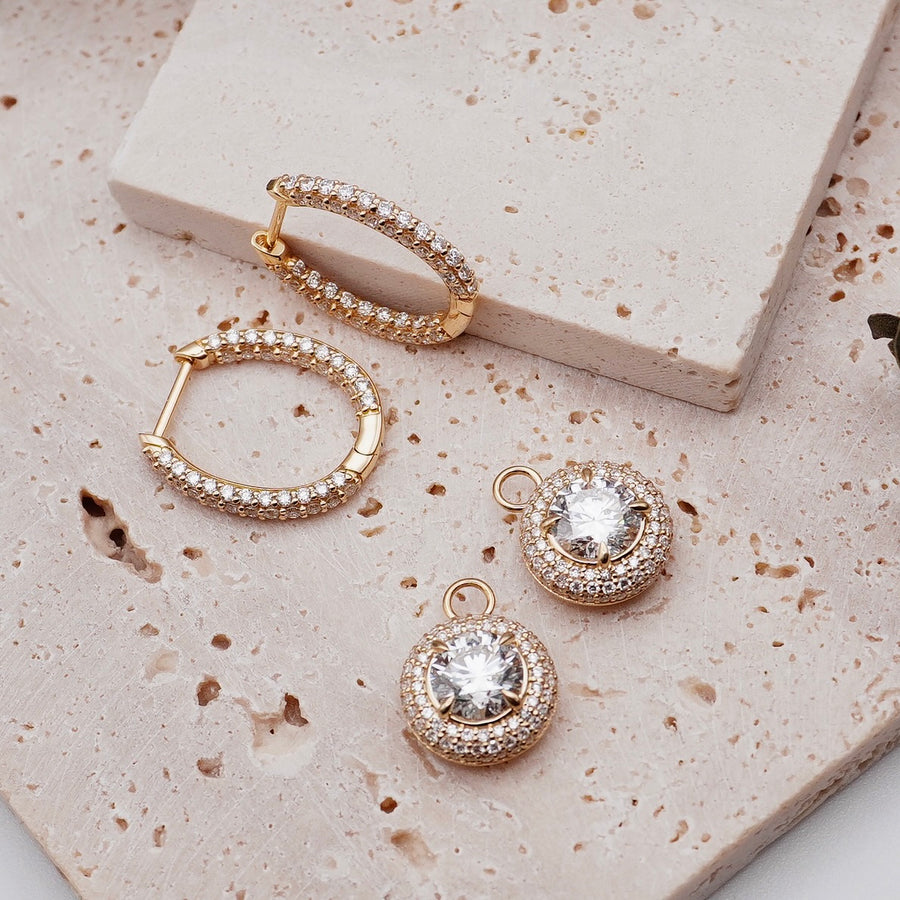 Load image into Gallery viewer, LUCCE MONTEVALLE™ Dangling Earrings Diamond
