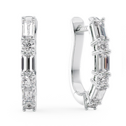 LUCCE DELLA™ Hoop Earrings Diamond