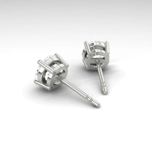 Load image into Gallery viewer, Diana Earrings 0.74 CTW Lab Diamond Id IGI Platinum
