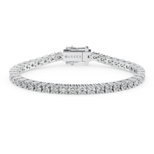 Load image into Gallery viewer, LUCCE KAELA™ Tennis Bracelet 4.00ctw Lab Diamond 14K White Gold
