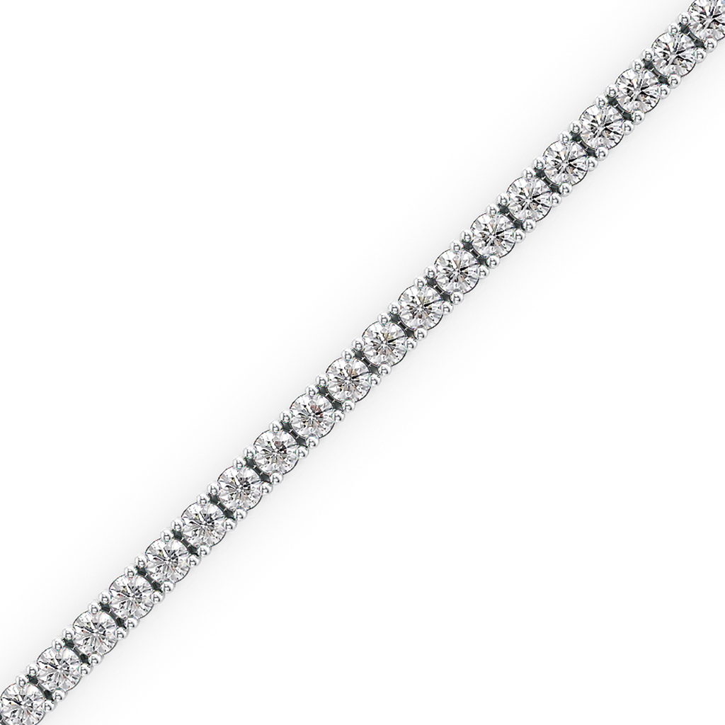 Load image into Gallery viewer, LUCCE KAELA™ Tennis Bracelet 7.00ctw Lab Diamond 14K White Gold
