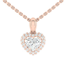 Load image into Gallery viewer, Presa Heart Necklace Diamond
