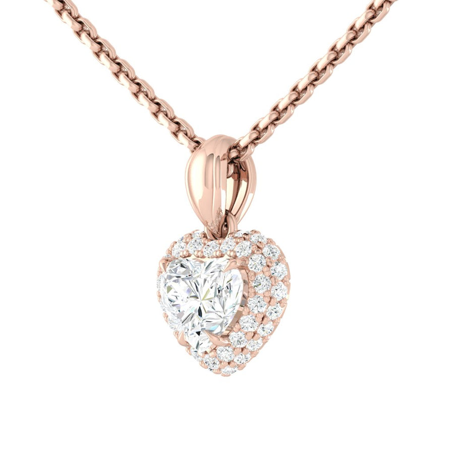 Load image into Gallery viewer, LUCCE PRESA™ Heart Necklace Diamond
