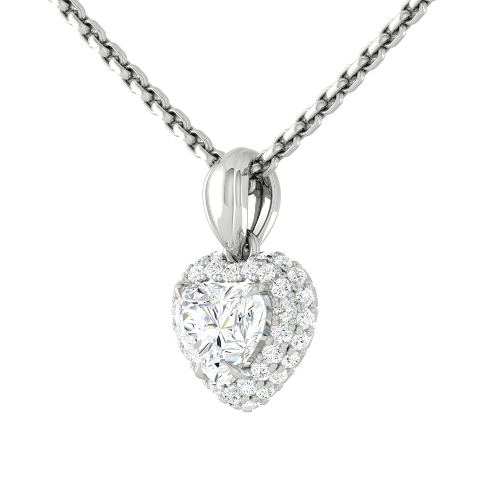 Load image into Gallery viewer, LUCCE PRESA™ Heart Necklace Diamond
