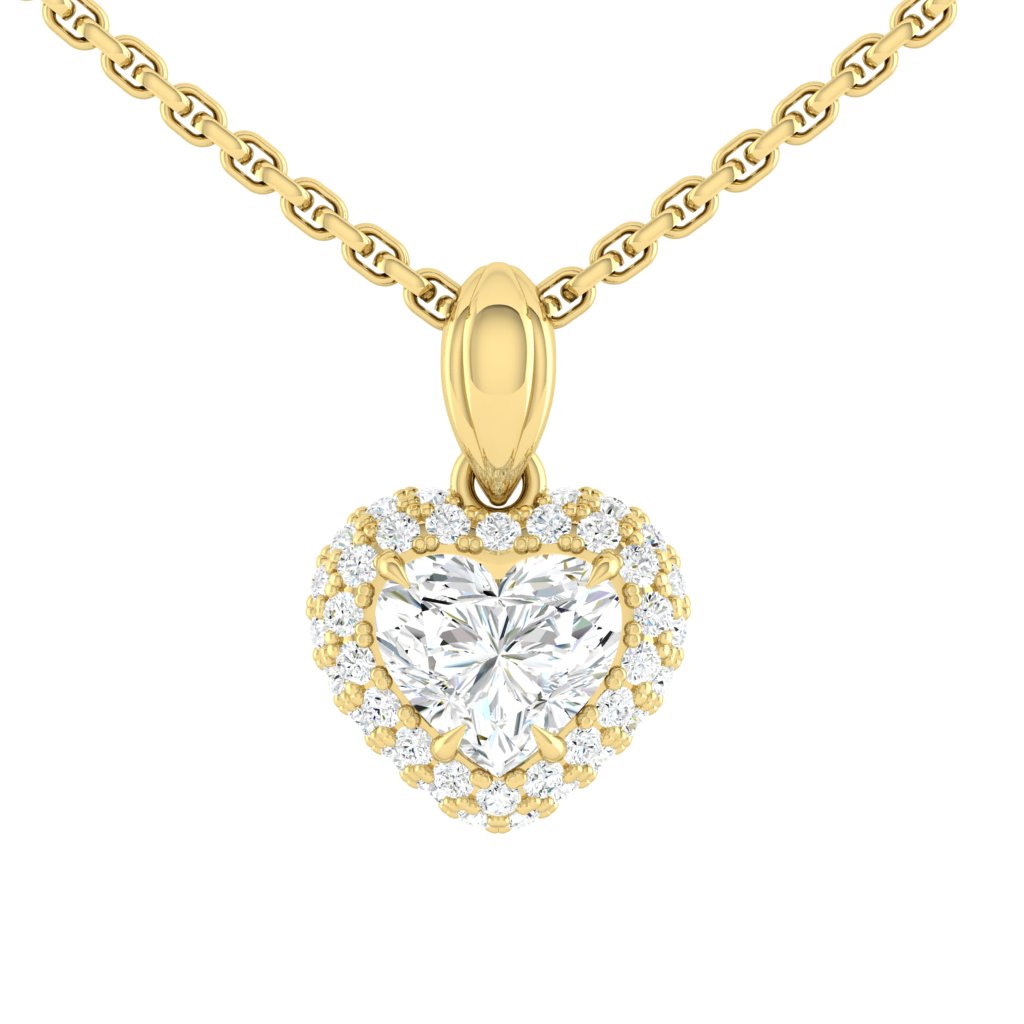 Load image into Gallery viewer, LUCCE PRESA™ Heart Necklace Diamond
