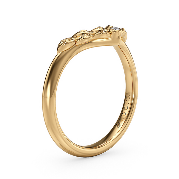 LUCCE ECUADORIAN™ Fili Chevron Band Diamond