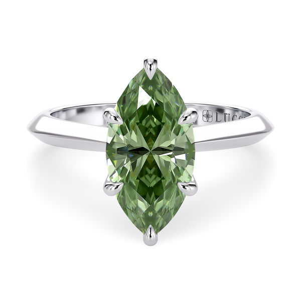 LUCCE ECUADORIAN™ Marquise VERDANT™ Green Diamond