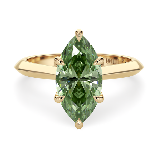 LUCCE ECUADORIAN™ Marquise VERDANT™ Green Diamond
