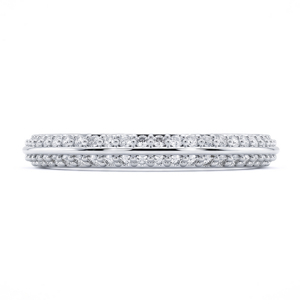 LUCCE ECUADORIAN™ Pavé Natural Diamond 0.32ctw Platinum