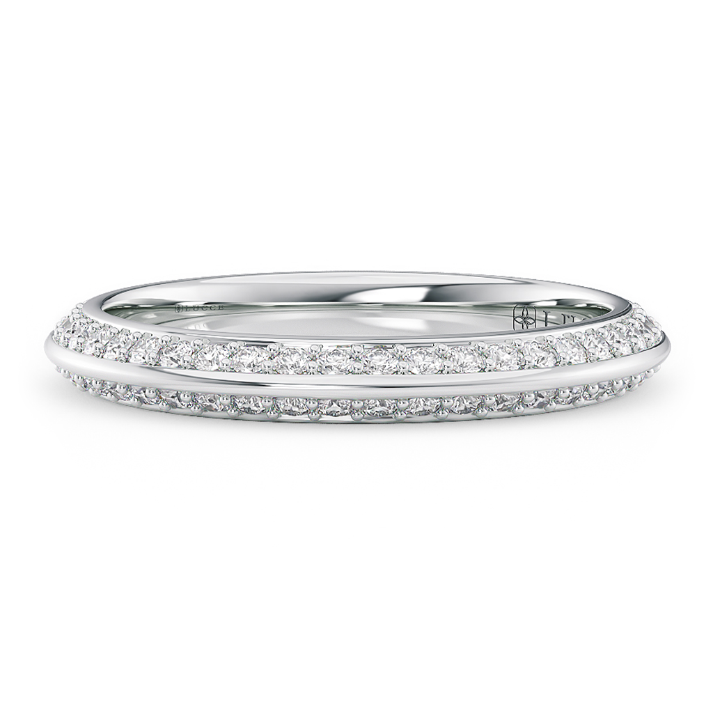 Load image into Gallery viewer, LUCCE ECUADORIAN™ Pavé Natural Diamond 0.32ctw Platinum
