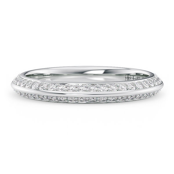 LUCCE ECUADORIAN™ Pavé Natural Diamond 0.32ctw Platinum