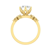 Load image into Gallery viewer, Ellia 1.02ct E VVS2 ld IGI 18K Yellow Gold
