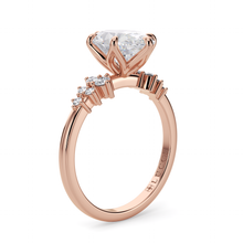 Load image into Gallery viewer, Lucce Ellia Oval Moissanite
