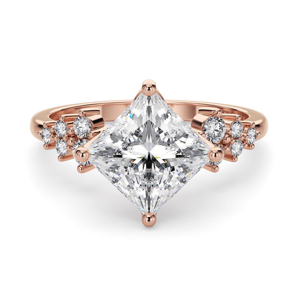 Lucce Ellia Princess Moissanite