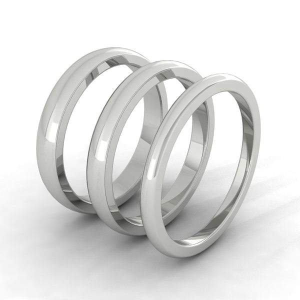 Lucce Via Amore Polished 14K White Gold