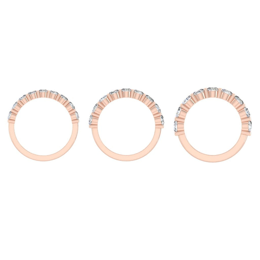 Load image into Gallery viewer, Wedding rings gold jewelry moissanite lab diamond manila philippines Lab diamond Wedding Bands
