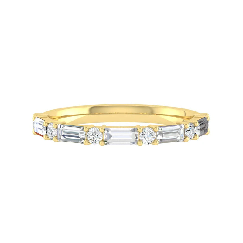 Della 1.10CTW Lab Diamond 14K Yellow Gold