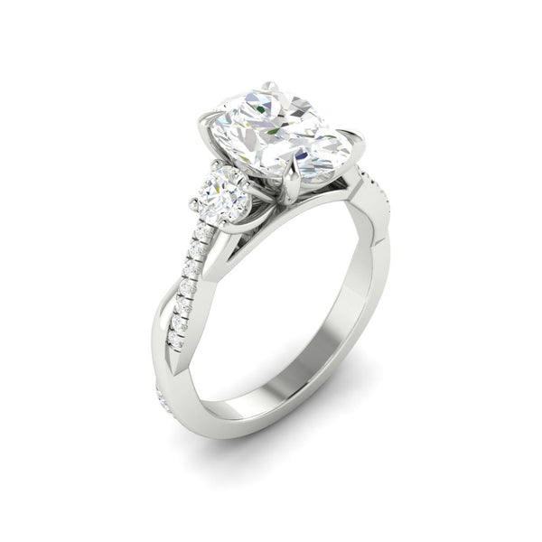 Lucce Fiore Trio Oval Diamond