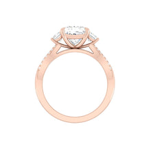 Load image into Gallery viewer, Fiore Trio Princess Moissanite
