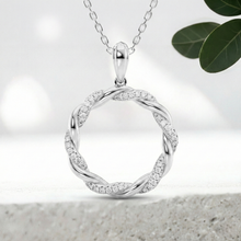 Load image into Gallery viewer, LUCCE FIORE™ Necklace 0.24 CTW Natural Diamond Platinum
