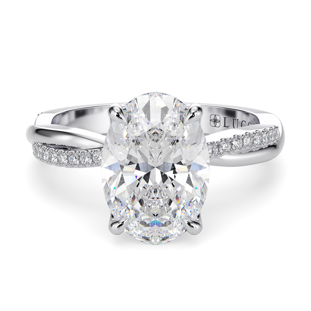 Lucce Fiore Oval Diamond