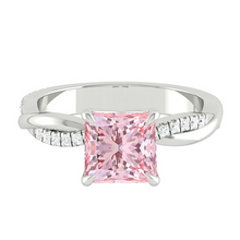 Load image into Gallery viewer, Fiore Princess Rosé Pink Diamond
