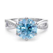 LUCCE FIORE™ Sei Round OCEAN™ Blue Diamond