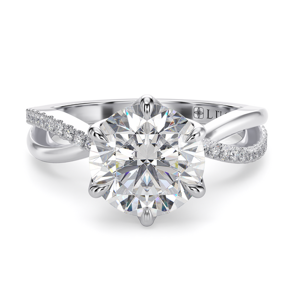 Lucce Fiore Sei Round Diamond