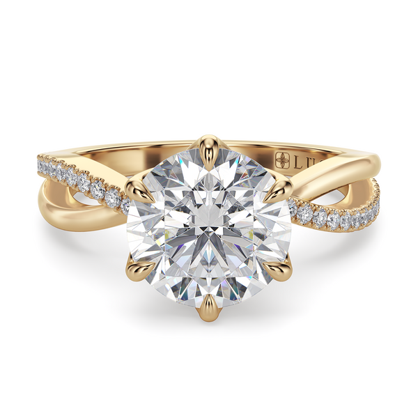 Lucce Fiore Sei Round Diamond