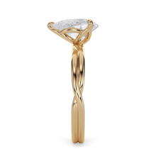 Load image into Gallery viewer, Lucce Fiore Solitaire Pear Diamond
