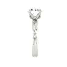 Load image into Gallery viewer, Fiore Solitaire Lab Diamond 1.09ct E VVS1 Id IGI 18K White Gold
