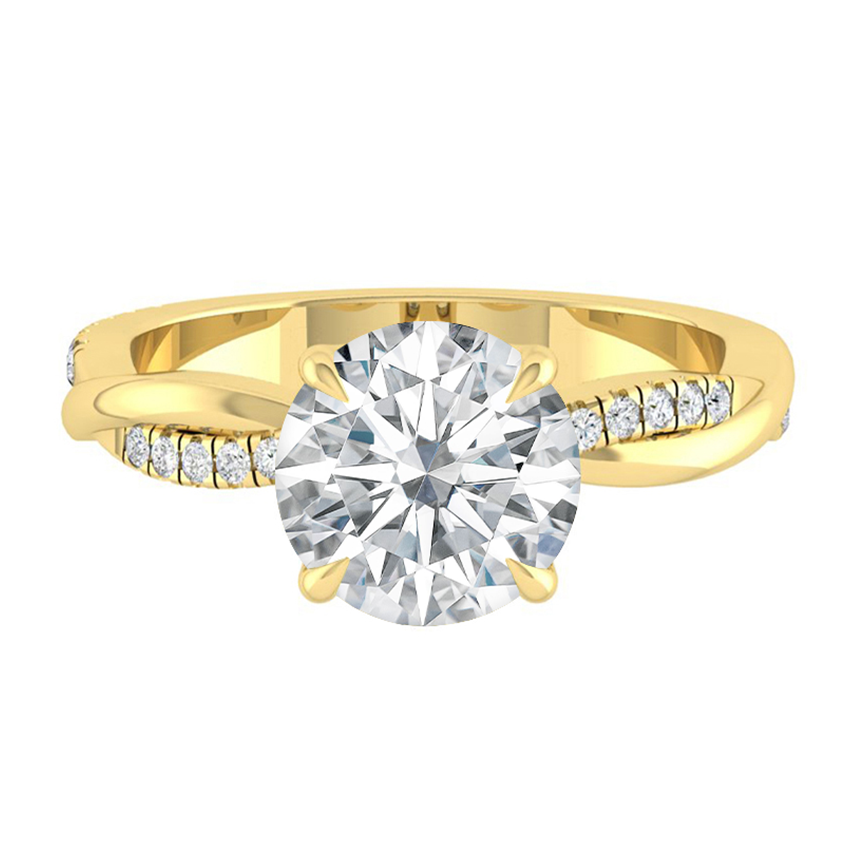 Diamond Engagement Ring Wedding Rings Band Gold Jewelry Moissanite Manila Philippines