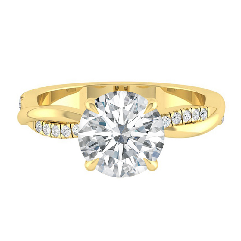 Diamond Engagement Ring Wedding Rings Band Gold Jewelry Moissanite Manila Philippines