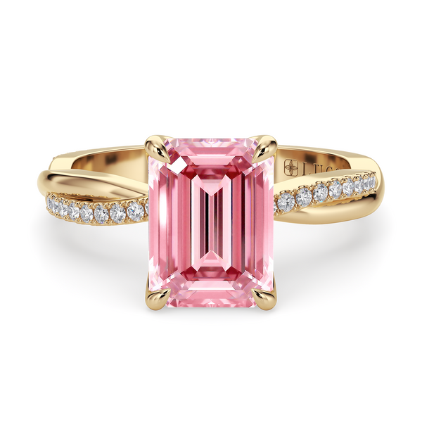 Lucce Fiore Emerald Rosé Pink Diamond