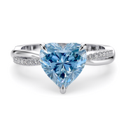 LUCCE FIORE™ Heart OCEAN™ Blue Diamond