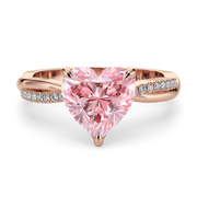 LUCCE FIORE™ Heart ROSÉ™ Pink Diamond