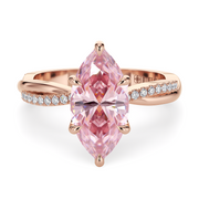 LUCCE FIORE™ Marquise ROSÉ™ Pink Diamond