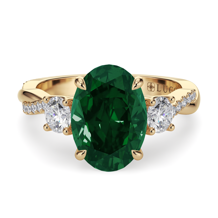 Load image into Gallery viewer, LUCCE FIORE™ Trio Oval Gemstone
