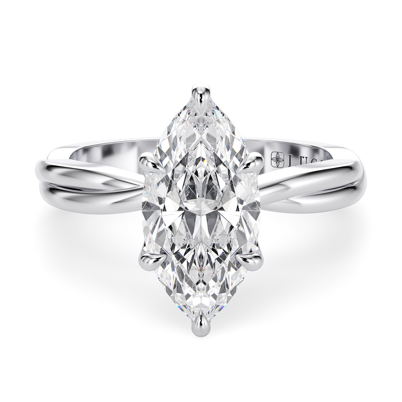 Lucce Fiore Solitaire Marquise Diamond