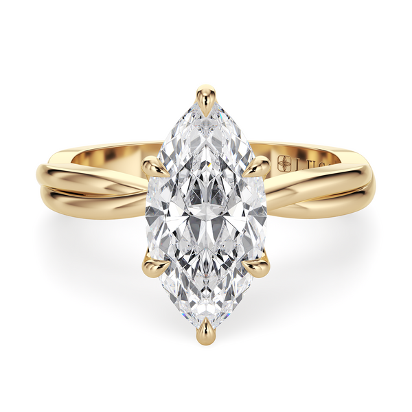 Lucce Fiore Solitaire Marquise Diamond