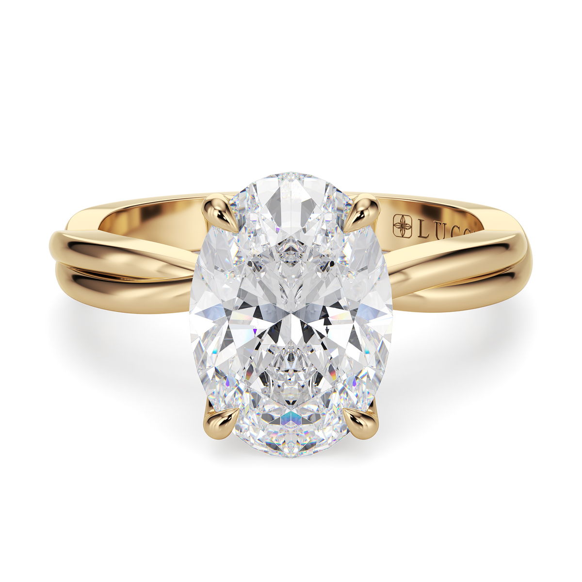 Load image into Gallery viewer, LUCCE FIORE™ Solitaire Oval Diamond
