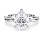 LUCCE FIORE™ Solitaire Pear Diamond