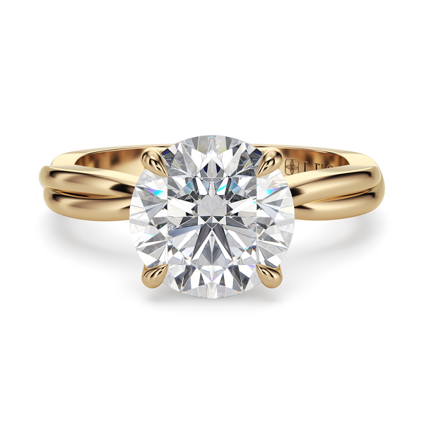 Lucce Fiore Solitaire Round Diamond